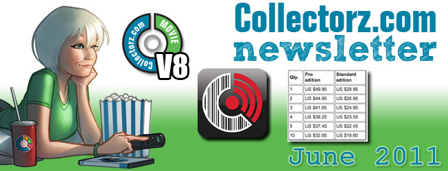 Collectorz.com Newsletter June 2011