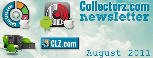 Collectorz.com Newsletter August 2011